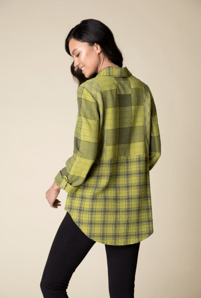 Habitat | Habitat | Girl Gone Plaid Boyfriend Tunic | Cloister Collection | MISSYSPORTSWEAR