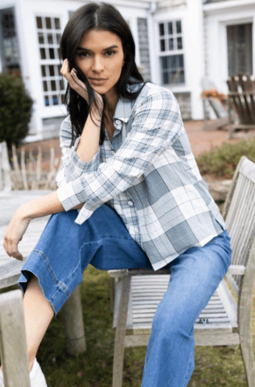 Habitat | Habitat | Girl Gone Plaid Shirt | Cloister Collection | MISSYSPORTSWEAR