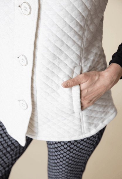 Habitat | Habitat | Quilted Knit Quilted Vest | Cloister Collection | MISSYSPORTSWEAR