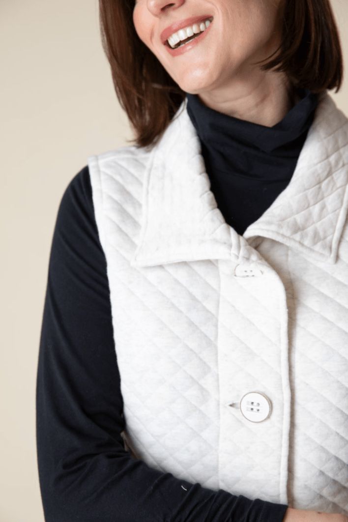 Habitat | Habitat | Quilted Knit Quilted Vest | Cloister Collection | MISSYSPORTSWEAR