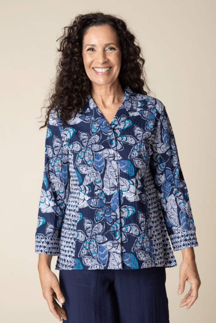 Habitat | Habitat | Rustling Leaves Princess Seam Shirt | Cloister Collection | MISSYSPORTSWEAR