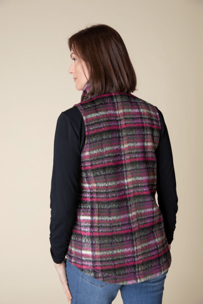 Habitat | Habitat | Totally Tartan Angled Pocket Vest | Cloister Collection | MISSYSPORTSWEAR