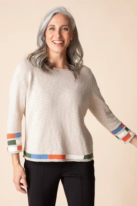 habitat Sand &amp; Sea Pullover - Dove 