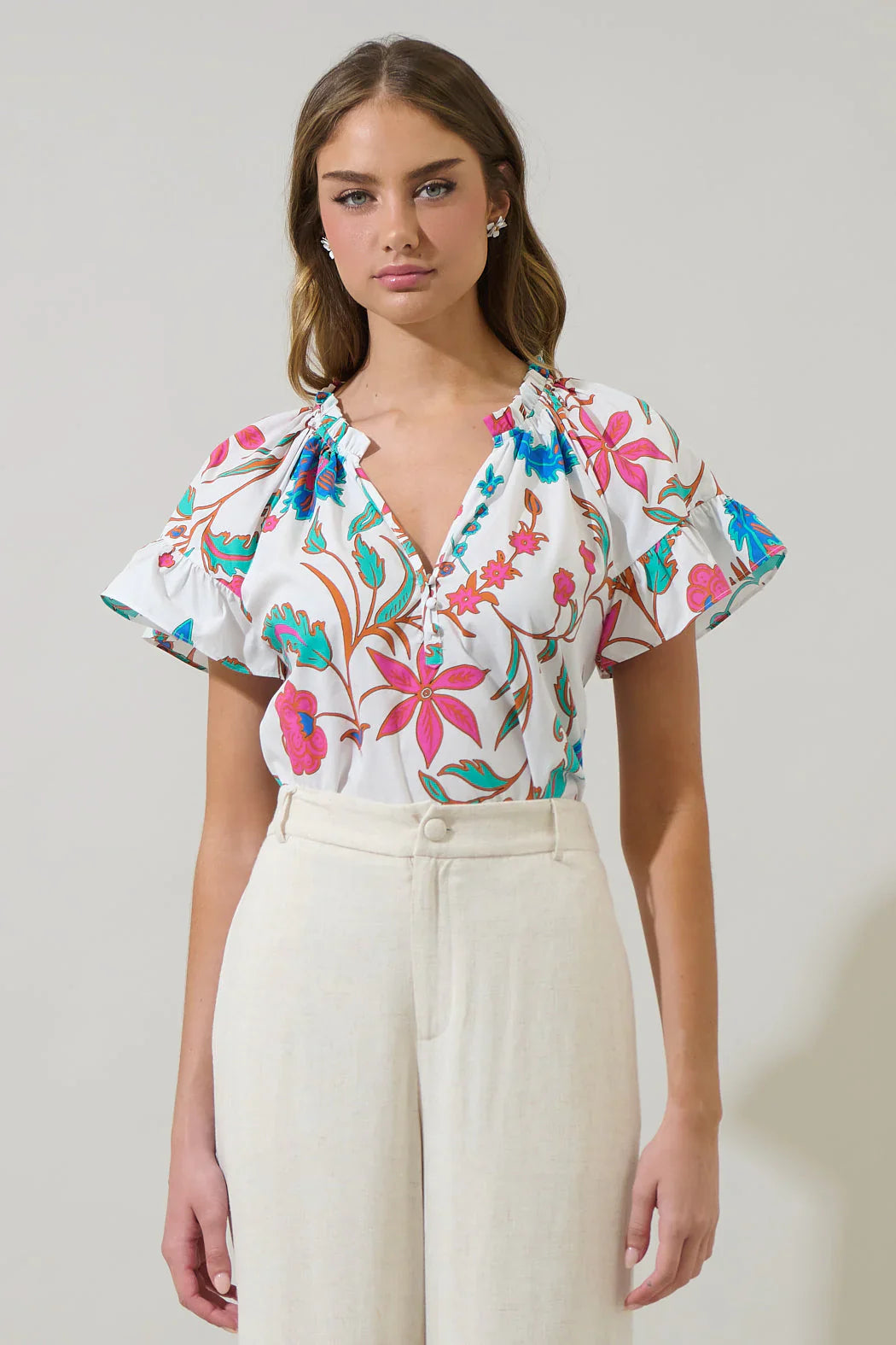 Sugarlips | Izzie Floral Top