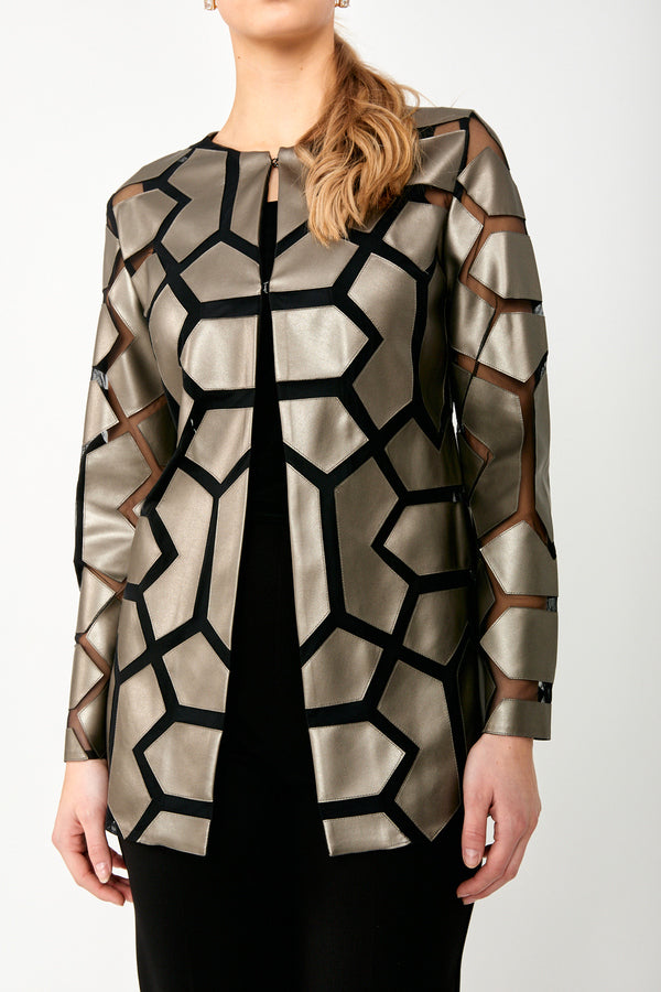 Joseph Ribkoff | Geometric Jacket