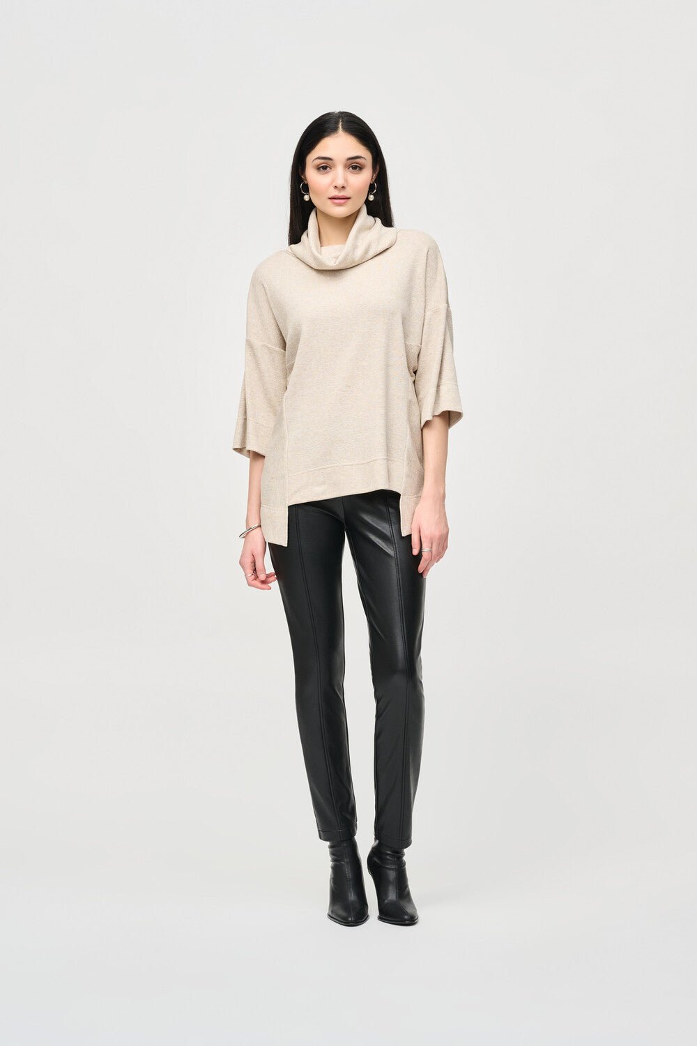 Joseph Ribkoff | Joseph Ribkoff | Leatherette Pant | Cloister Collection | EVENINGSEPARATE