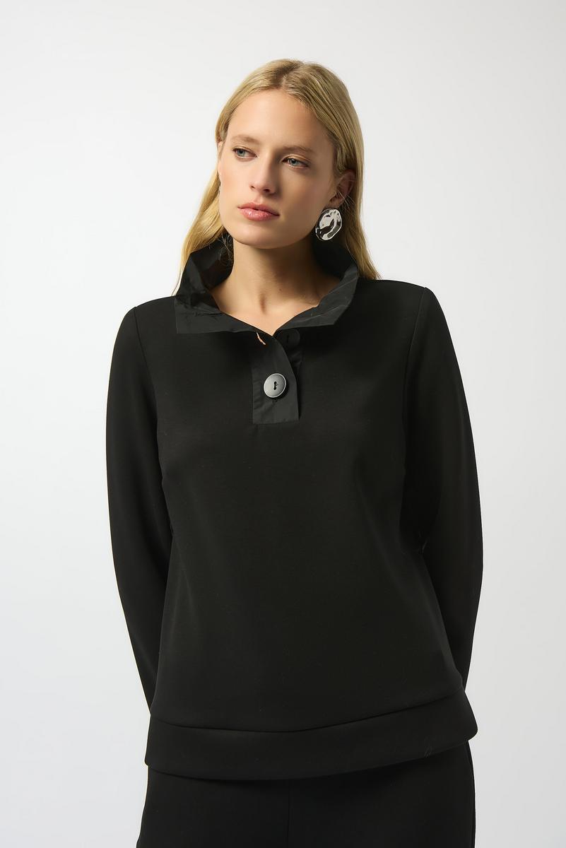 Joseph Ribkoff | Scuba Jersey Boxy Top