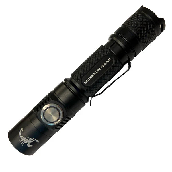 Scorpion Gear | Rechargeable Pocket Flashlight