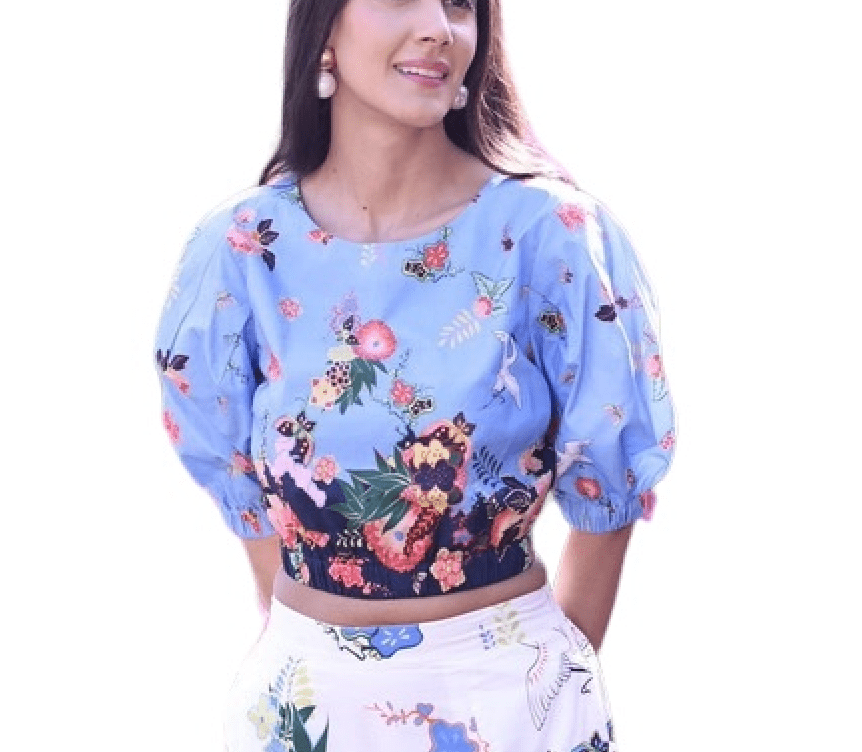 Maude | Maude | Zoe Print Top | Cloister Collection | TOPS