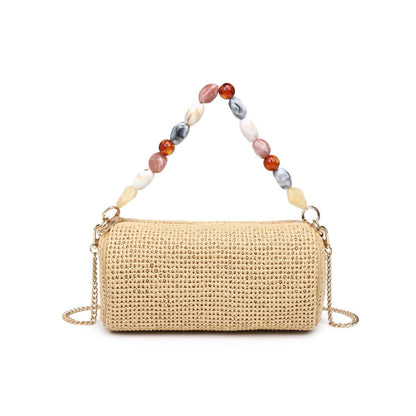 Rachel Straw Clutch