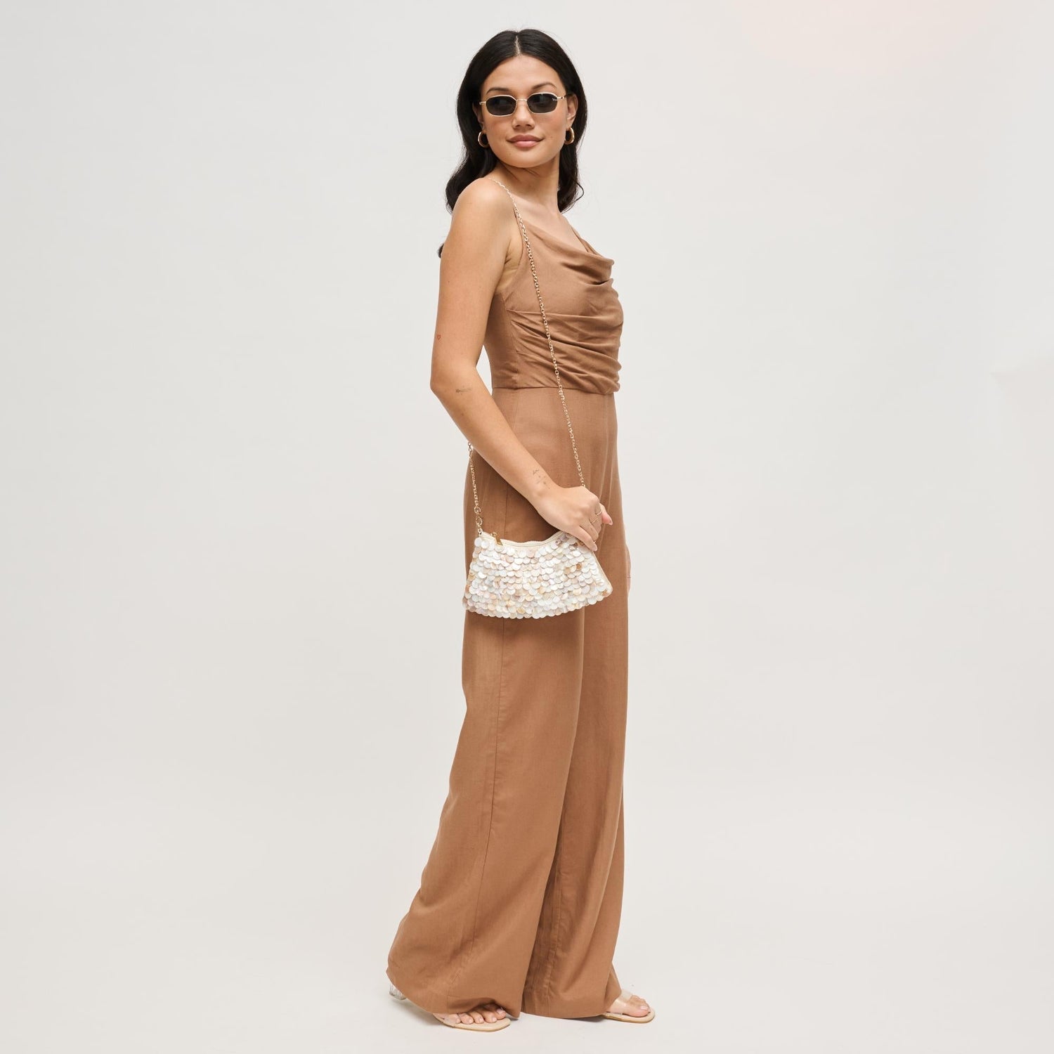 Opalite Evening Bag - Ivory