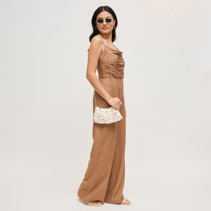 Opalite Evening Bag - Ivory