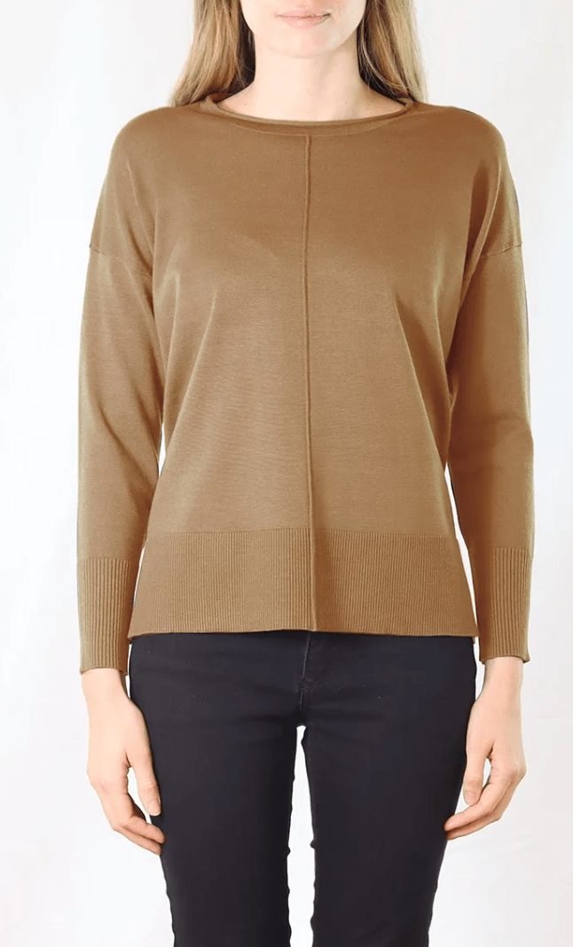 Metric | Metric | Roll Neck Sweater Top | Cloister Collection | TOPS