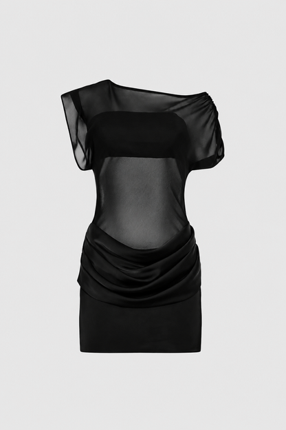 Olandria Mini Dress - Black
