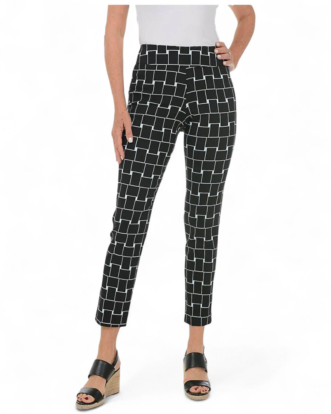 Pull on Pant Black Cubed