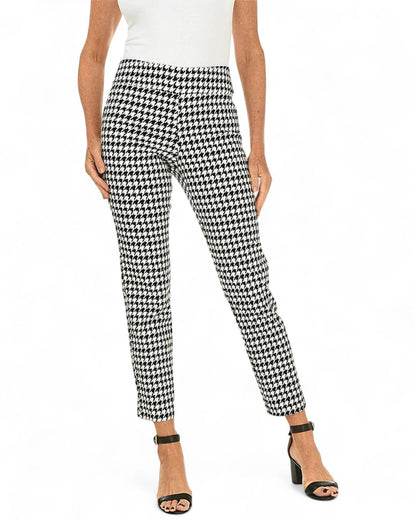 Pull on Pant Black Mini Hounds tooth