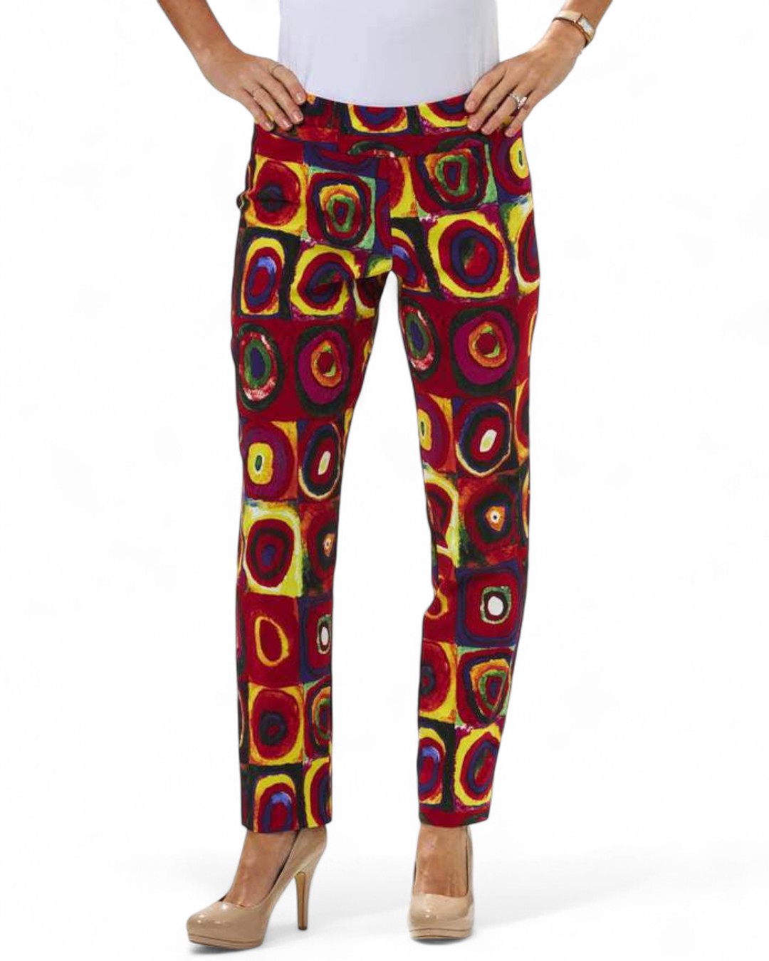 Pull on Pant Multi Squares