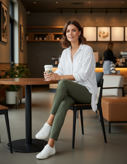 Pull on Pant Olive