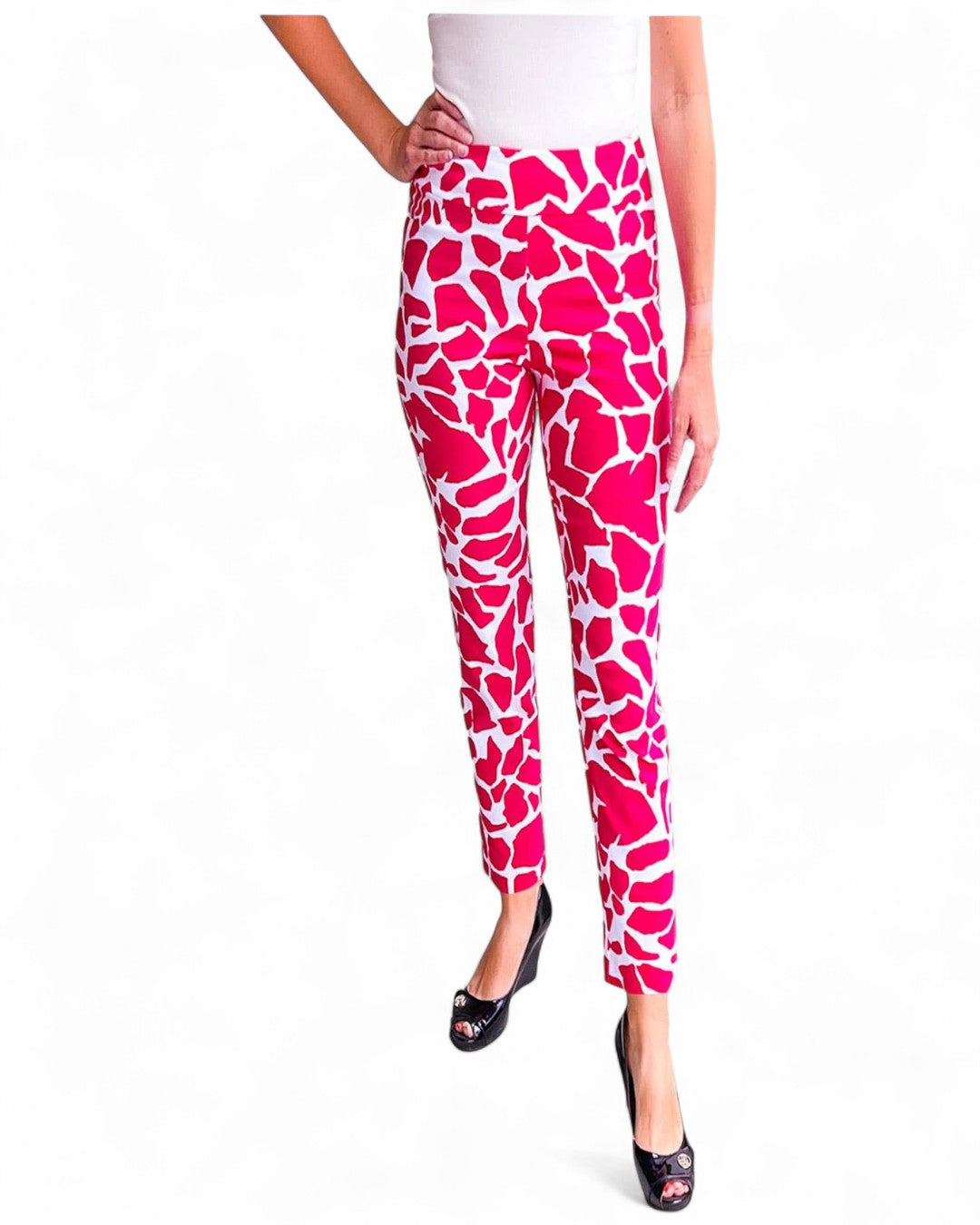 Pull on Pant Pink Rocks