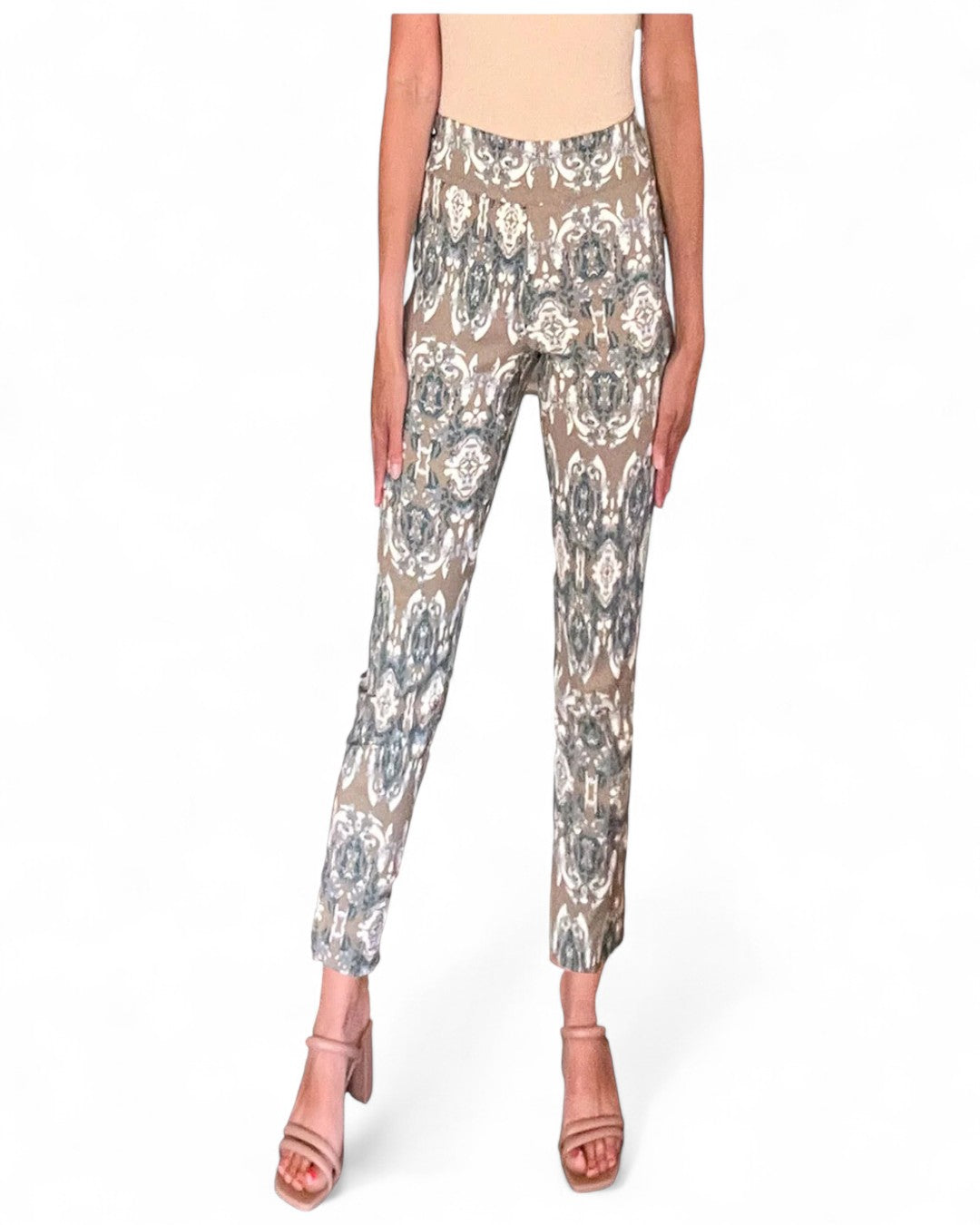Pull on Pant Taupe Mosaic