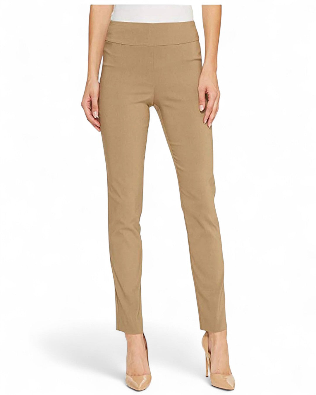 Krazy Larry Pull on Pant - Taupe