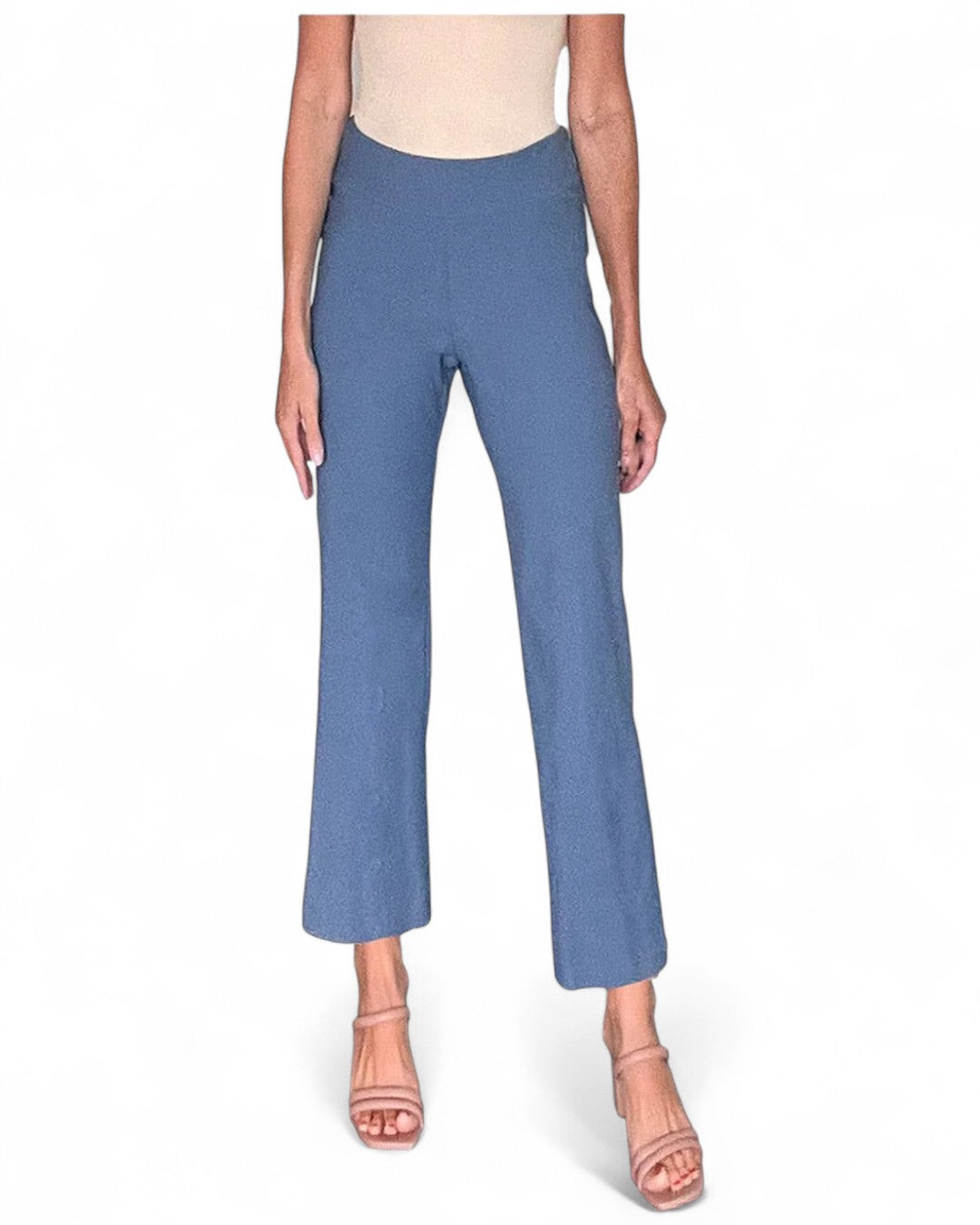 Pull on Wide Ankle Pant Indigo