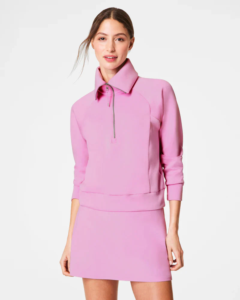 Spanx | Airessentials Half Zip Petunia