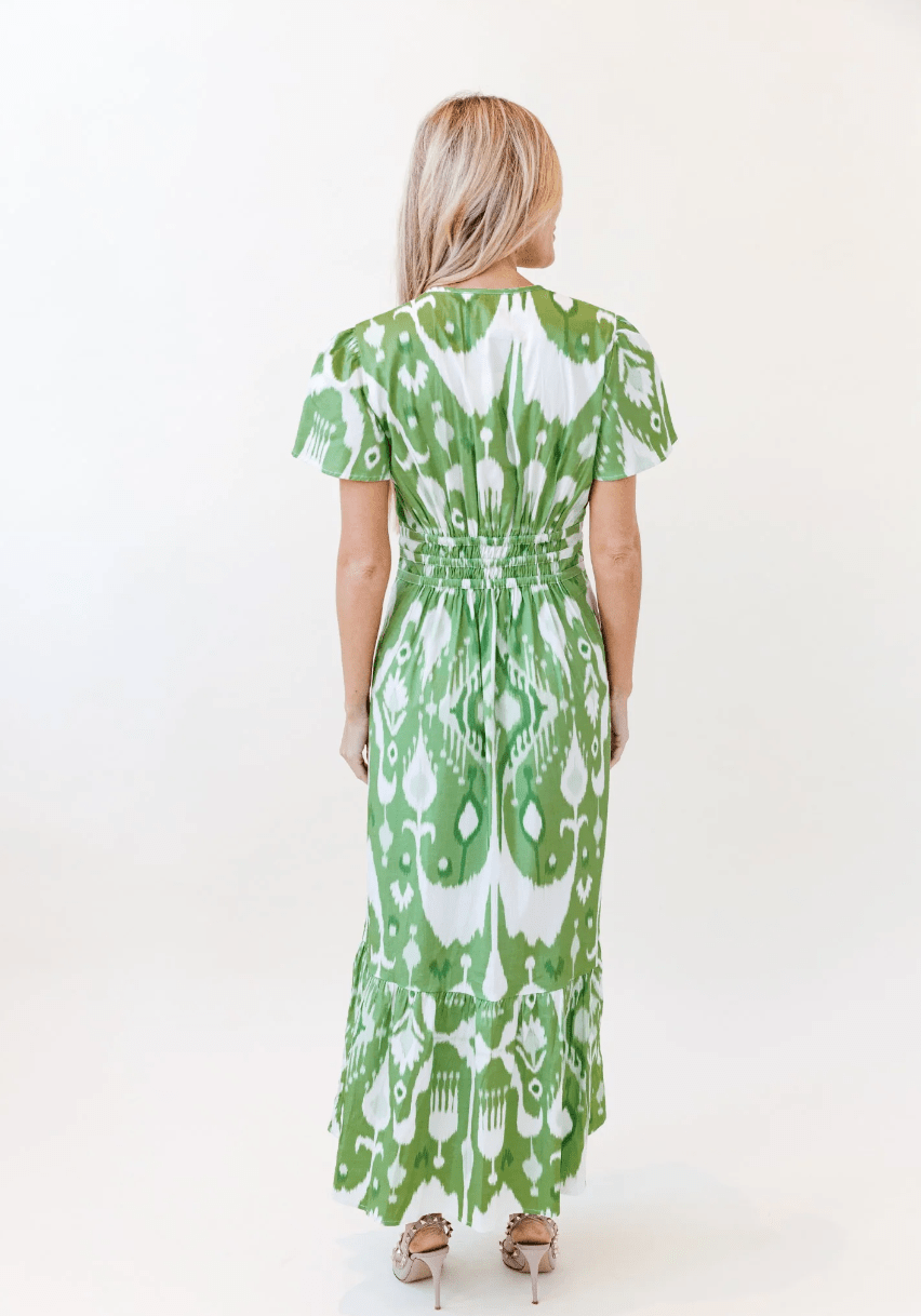 Sheridan French | Sheridan French | Eloise Dress - Apple Ikat | Cloister Collection | CONTEMPORARY