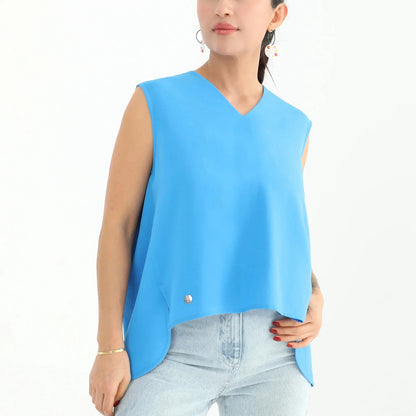 Soul Of Mu | Soul Of Mu | High Low Hem Casual Top | Cloister Collection | CONTEMPORARYSP