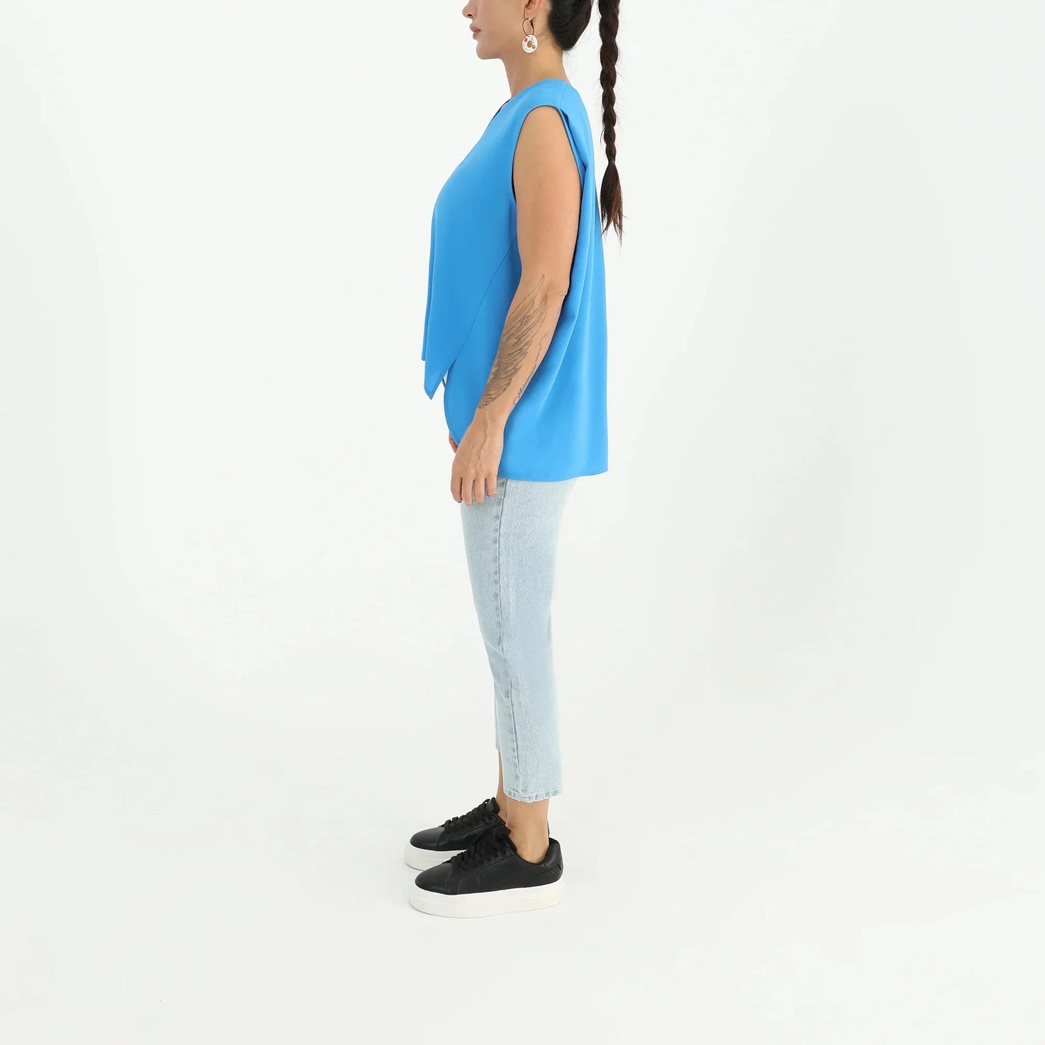 Soul Of Mu | Soul Of Mu | High Low Hem Casual Top | Cloister Collection | CONTEMPORARYSP