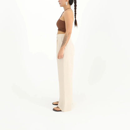 Soul Of Mu | Soul Of Mu | Pleated Front Straight Leg Pant | Cloister Collection | CONTEMPORARYSP