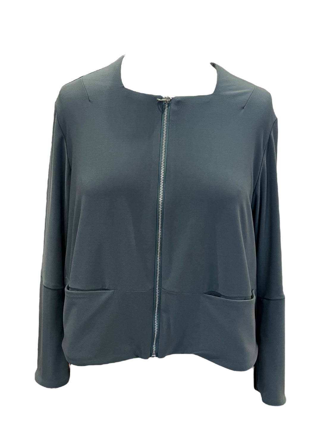 Sympli | Sympli | Cropped Lantern Jacket W/ Zip | Cloister Collection | MISSYSPORTSWEAR