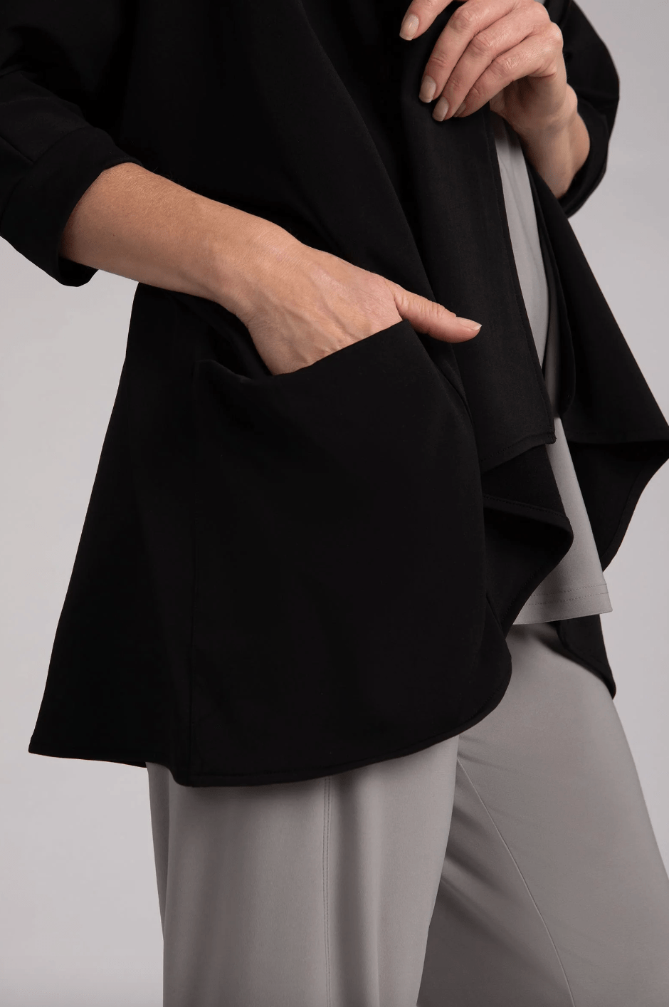 Sympli | Sympli | Matrix Cardigan, Fleece Back | Cloister Collection | MISSYSPORTSWEAR