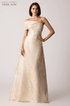 Teri Jon | Teri Jon | One - Shoulder Jacquard Gown | Cloister Collection | M.O.B.