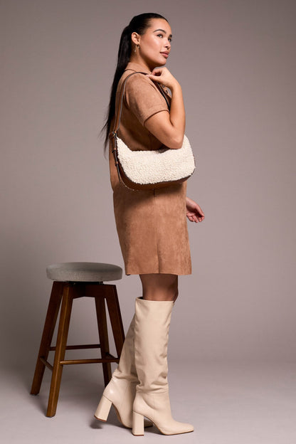 Tribal | S/s Dress W/ Frt Eyelet Dtl &amp;