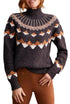 Tribal | Tribal | L/s Mock Nk Intarsia Sweater | Cloister Collection | SWEATERSSEPARAT