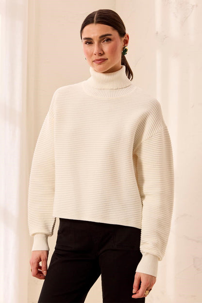 High Low Sweater with Side Slits