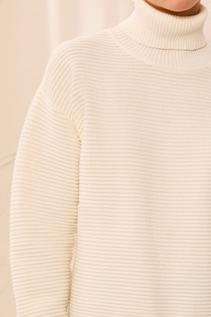High Low Sweater with Side Slits