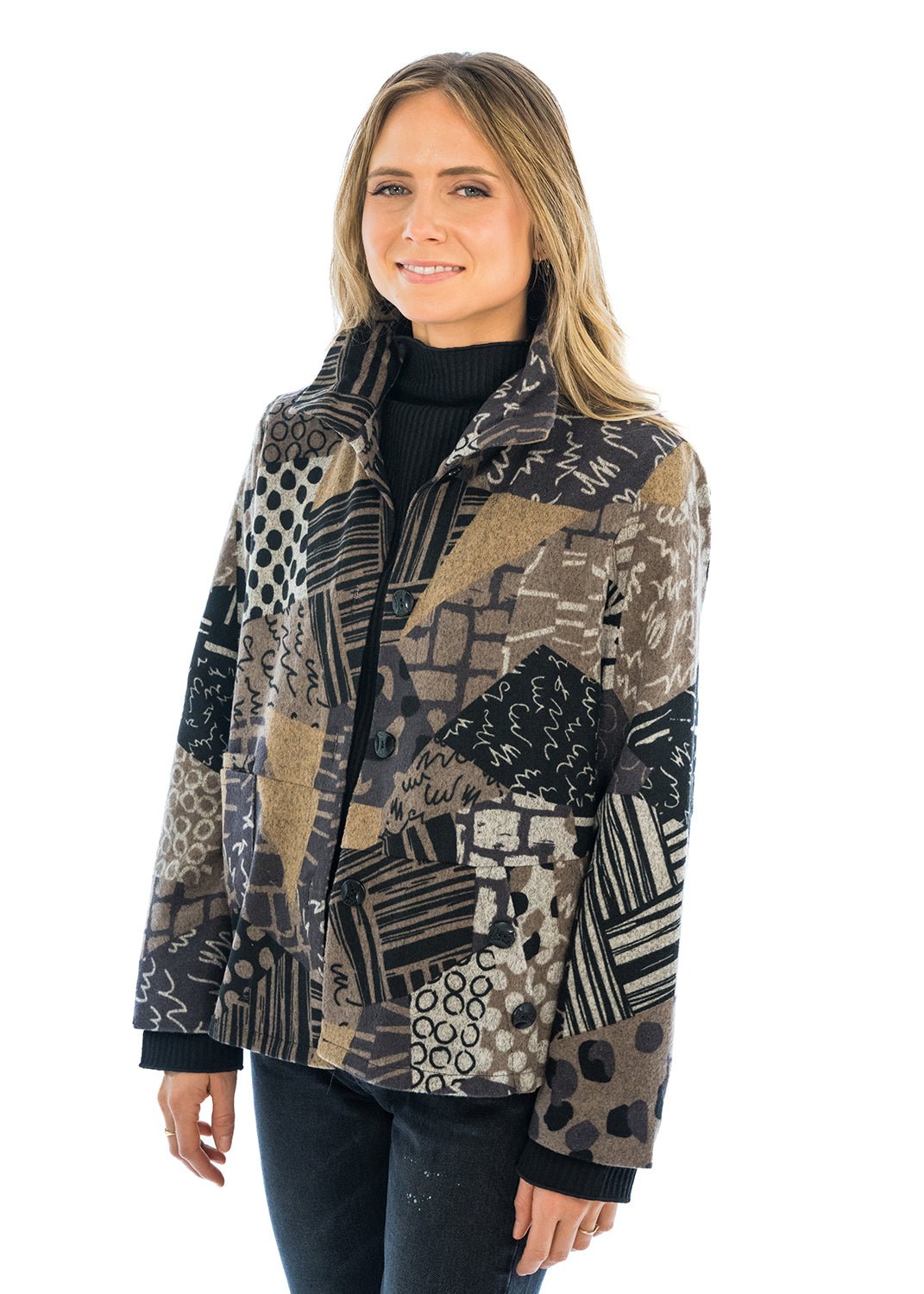 Trisha Tyler | Trisha Tyler | Print Jacket | Cloister Collection | SWEATERSSEPARAT