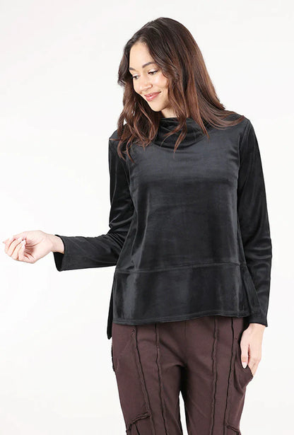 Habitat | Cozy Velour Tranquil Top