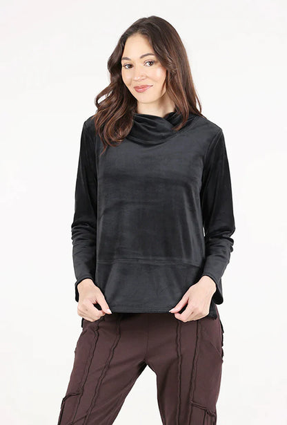 Habitat | Cozy Velour Tranquil Top