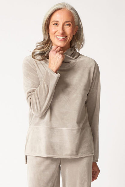Habitat | Cozy Velour Tranquil Top