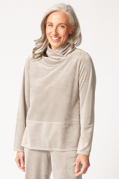 Habitat | Cozy Velour Tranquil Top