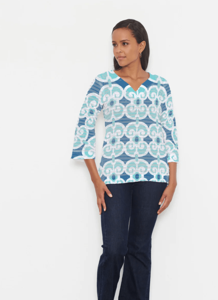 Whimsy Rose | Whimsy Rose | Print Top | Cloister Collection | Tops