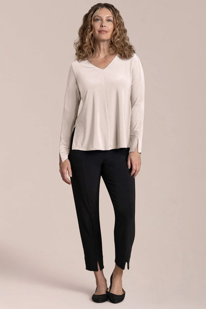 Sympli | Suitable Split Sleeve Top - Ta