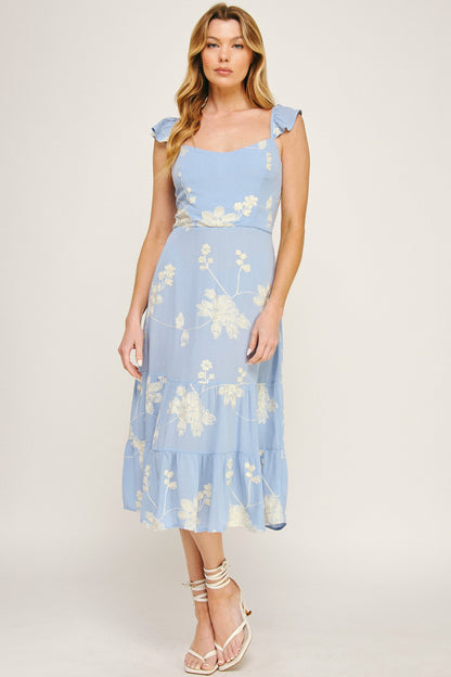 Cloister Collec | Meadow Breeze Embroidered Flut