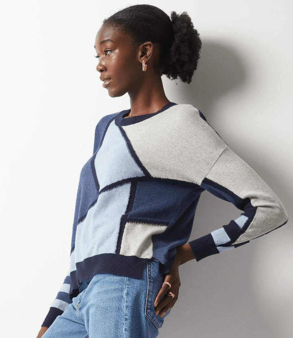 Zaket &amp; Plover | Zaket&amp; Plover | Stain Glass Pull Over Sweater | Cloister Collection | SWEATERSSEPARAT