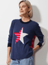 Zaket & Plover | Zaket& Plover | Star Pull over Sweater | Cloister Collection | SWEATERSSEPARAT