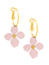 Zenzii | Zenzii | Avery Earring - Rose | Cloister Collection | JEWELRY