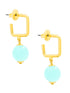 Zenzii | Zenzii | Sophie Earring - Bright Blue | Cloister Collection | JEWELRY